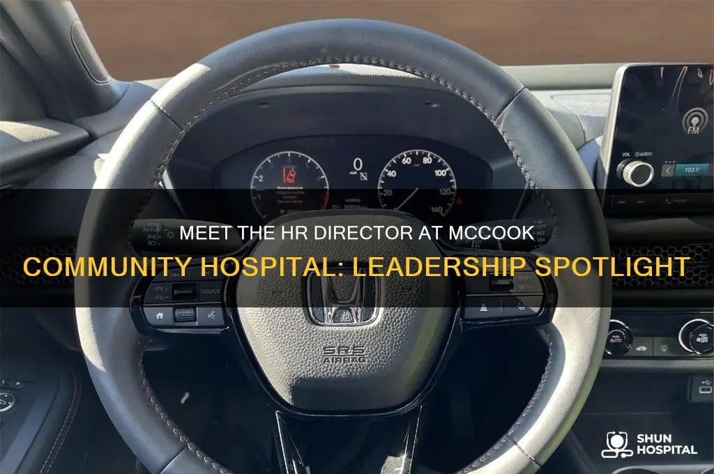 who is the hr director at mccook community hospital