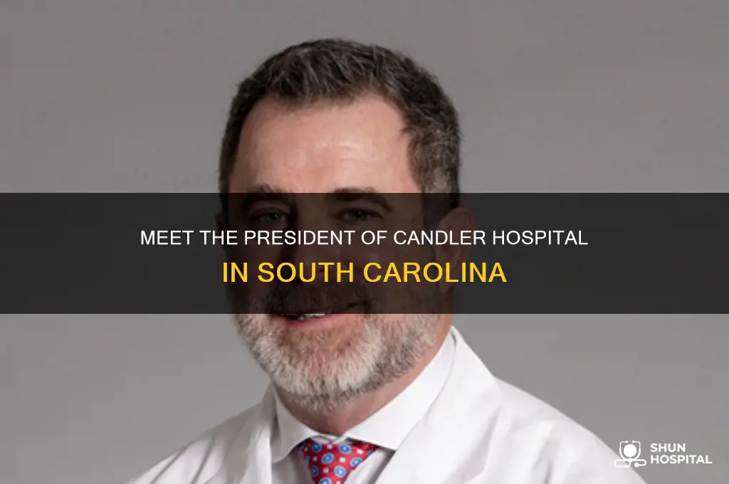 who is the president of candler hospital south carolina