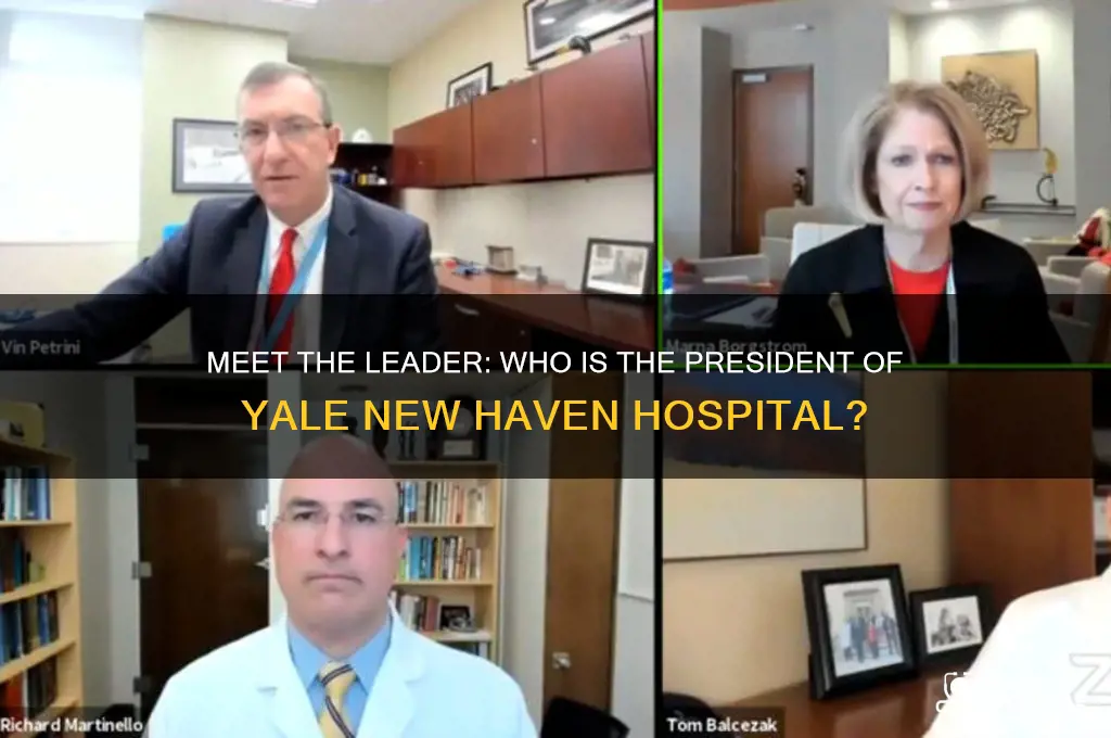 who is the president of yale new haven hospital