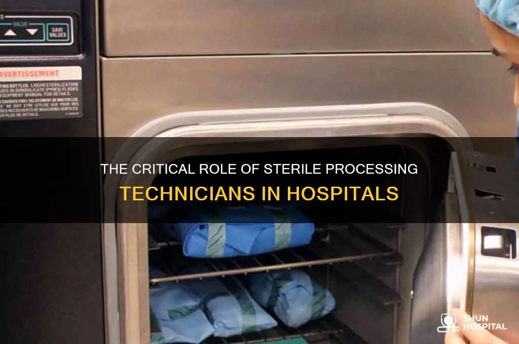 who keeps tools sterile in a hospital