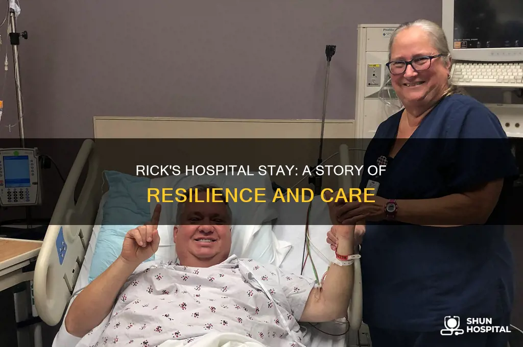 who kept rick alive in the hospital