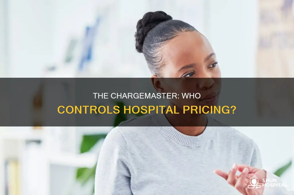 who make a chargemaster for a hospital