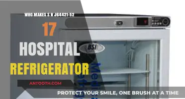 Discovering the Manufacturer of S N J64421-52 17 Hospital Refrigerators