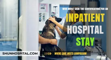 Who Signs the Certification for Inpatient Hospital Stays?