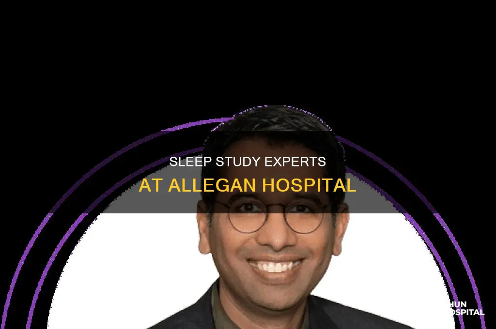 who performs sleep study at allegan hospital