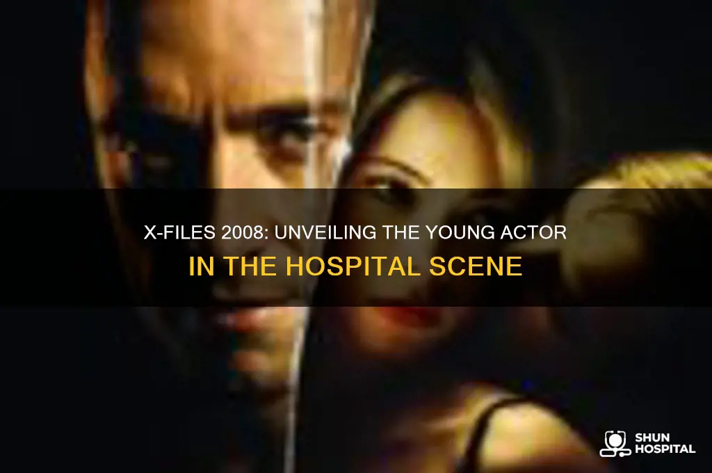 who played the kid in hospital in x-files 2008 movie