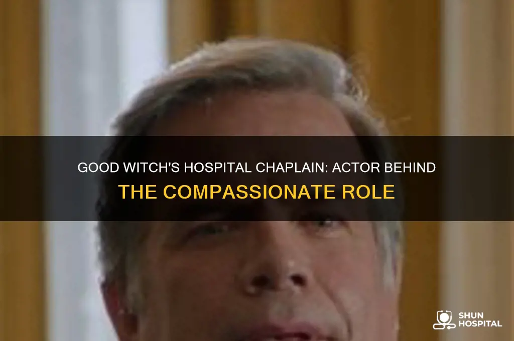 who plays the hospital chaplain on the good witch