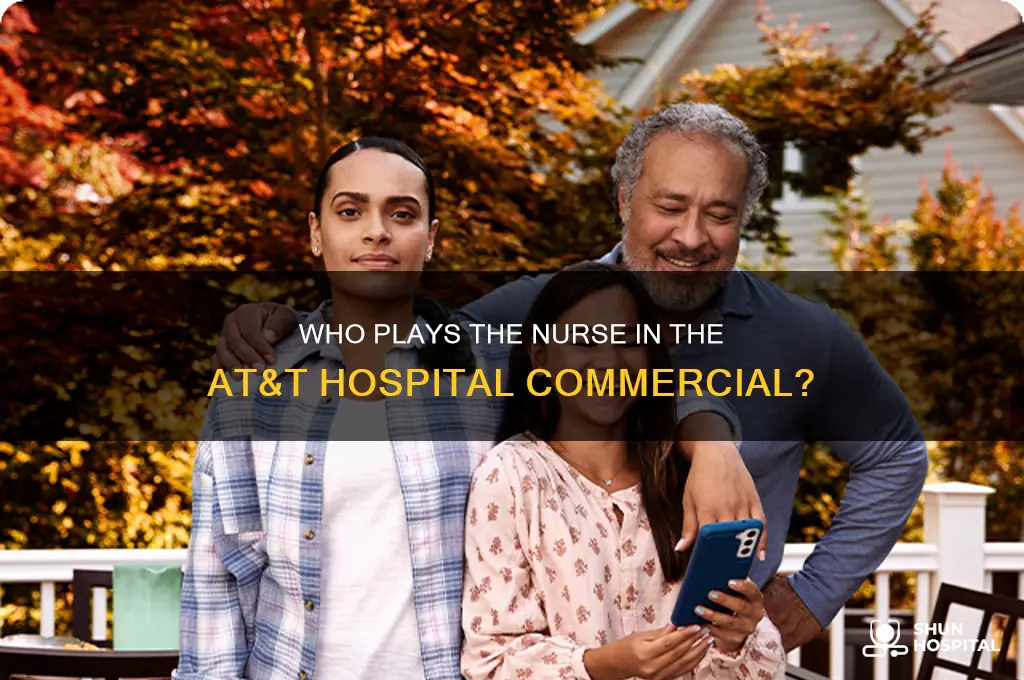 who plays the nurse in the at&t hospital commercial