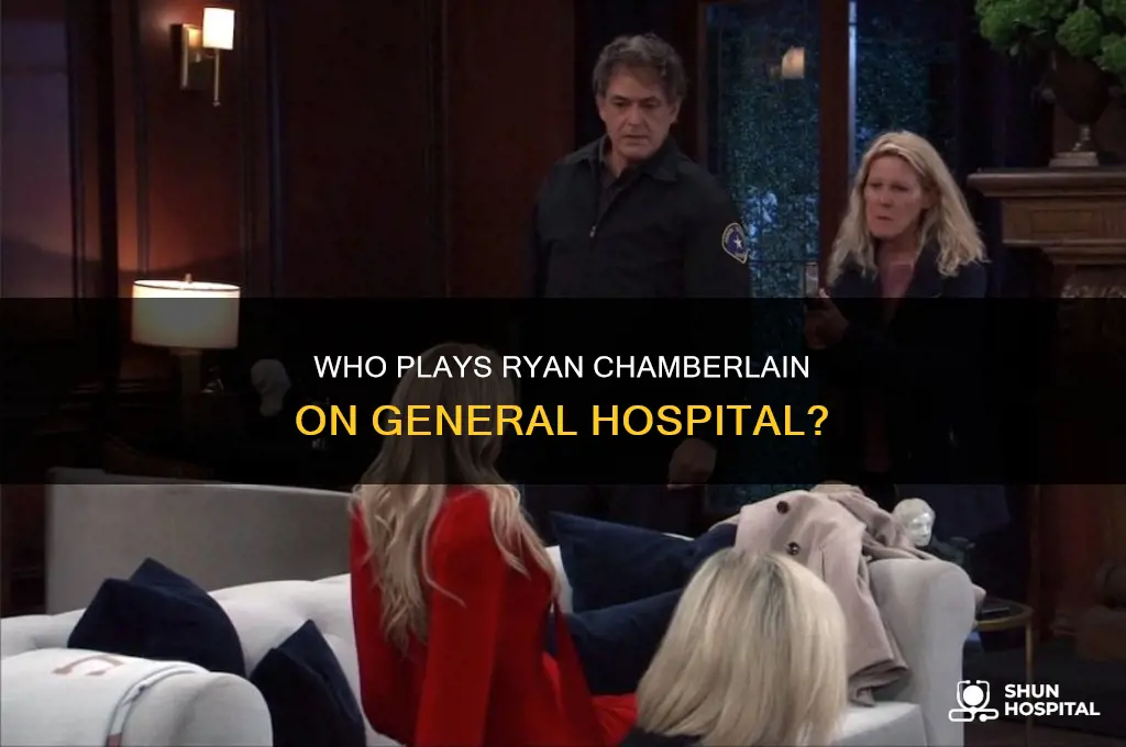 who plsys ryan chamberlain on teneral hospital