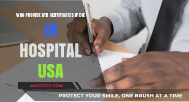 Who Issues Death Certificates for Hospital Deaths in the USA?
