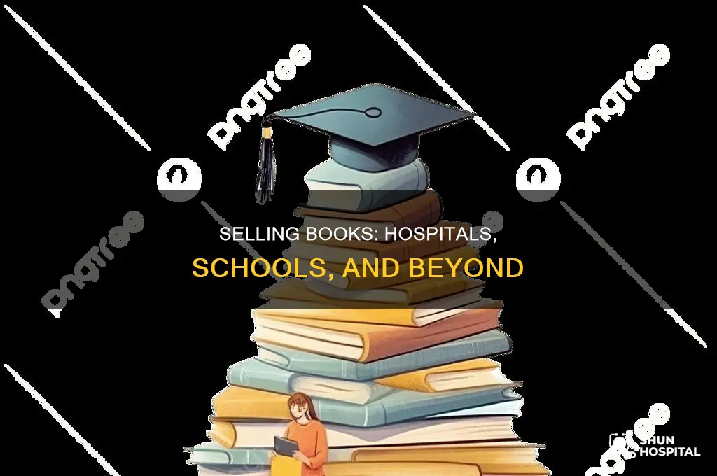 who sells books in hospitals schools etc