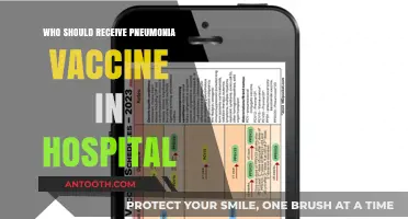 Hospital Pneumonia Vaccine: Who Needs It?