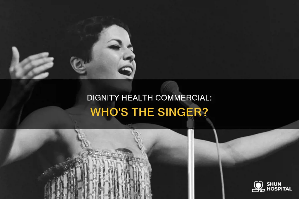 who sings the dignity health hospital commercial