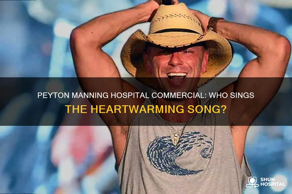who sings the song on the peyton manning hospital commercial