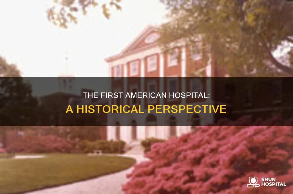 who started the first hospital in america