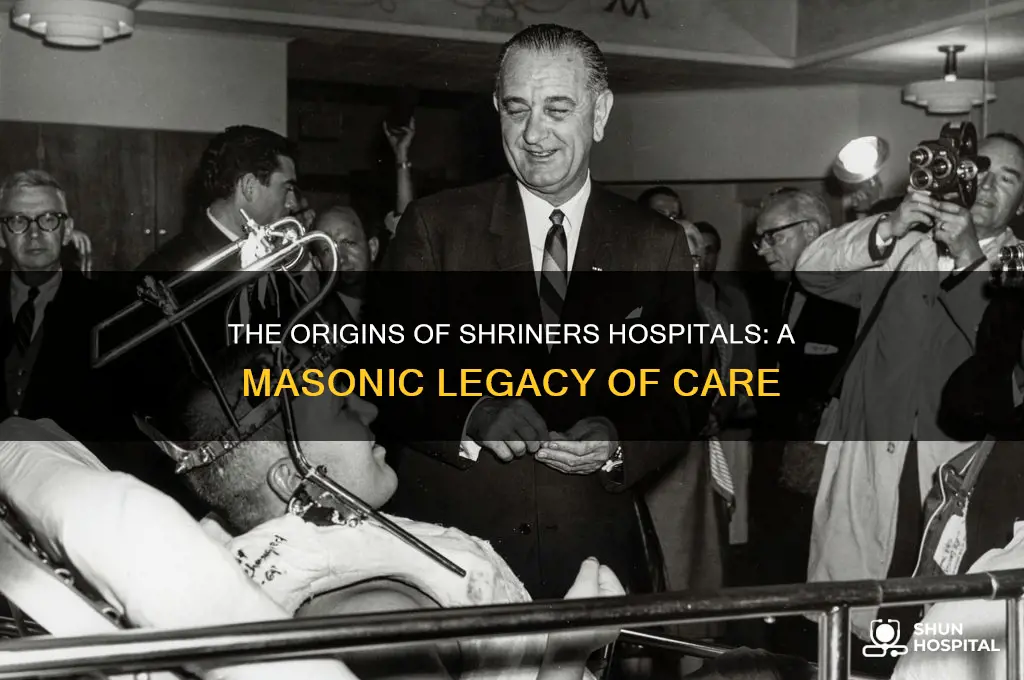 who started the shriners hospital