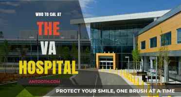 VA Hospital: Who to Call and When