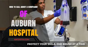 Auburn Hospital Complaint: Who to Contact for Assistance