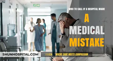 Hospital Error? Who to Contact for Medical Mistake Claims