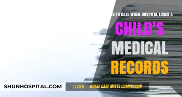 Hospital Lost Child's Medical Records? Who to Call for Help