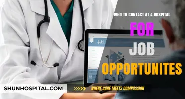 Navigating Hospital Job Opportunities: Key Contacts for Your Career Path
