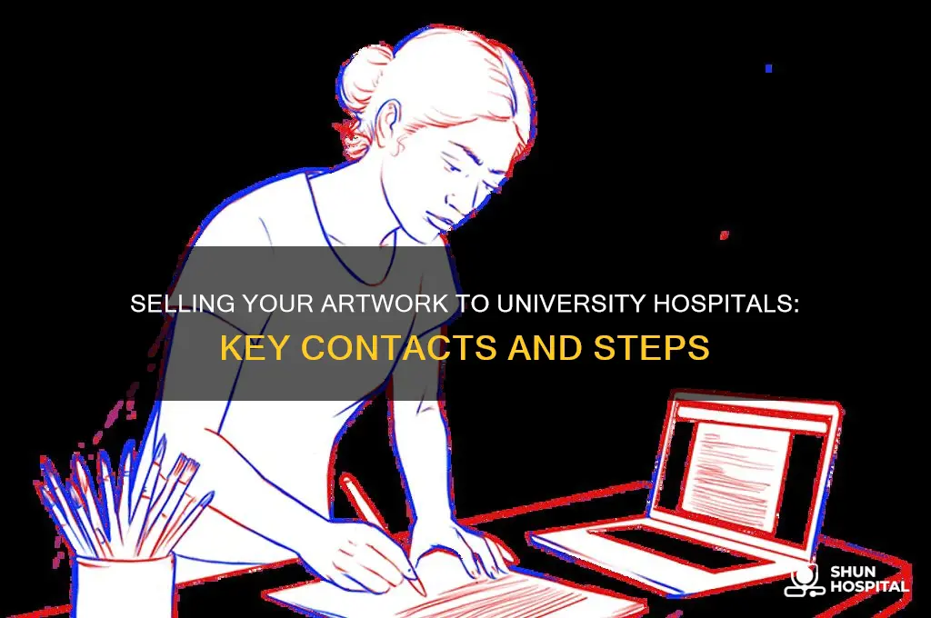 who to contact to sell artwork to university hospital