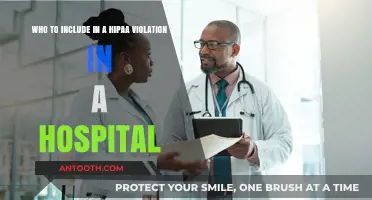 Key Personnel to Involve in Addressing HIPAA Violations in Hospitals