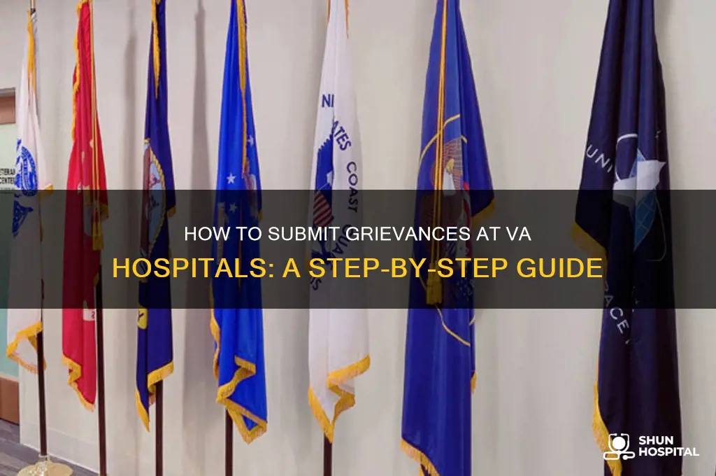 who to submit grevences yo at the va hospital