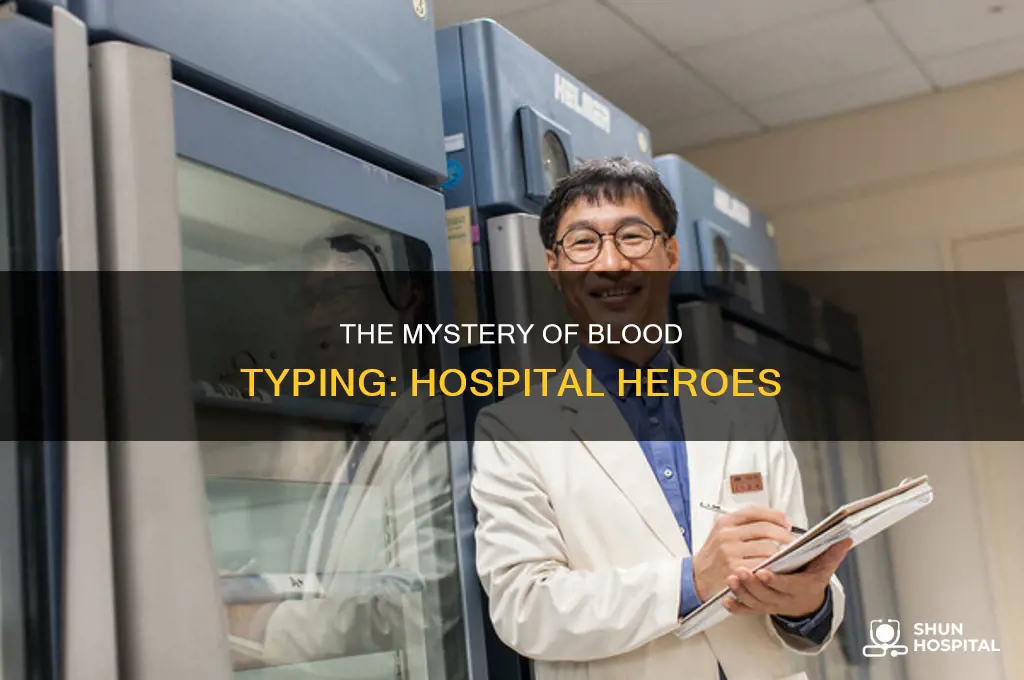 who typed the blood at the hospital