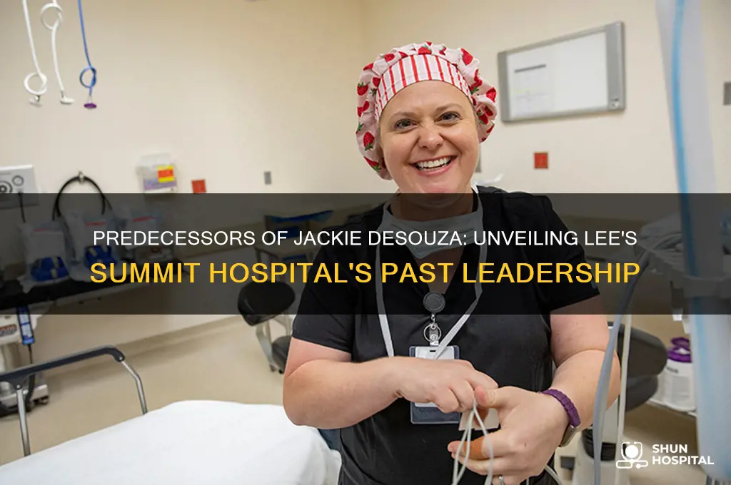 who was before jackie desouza at lee