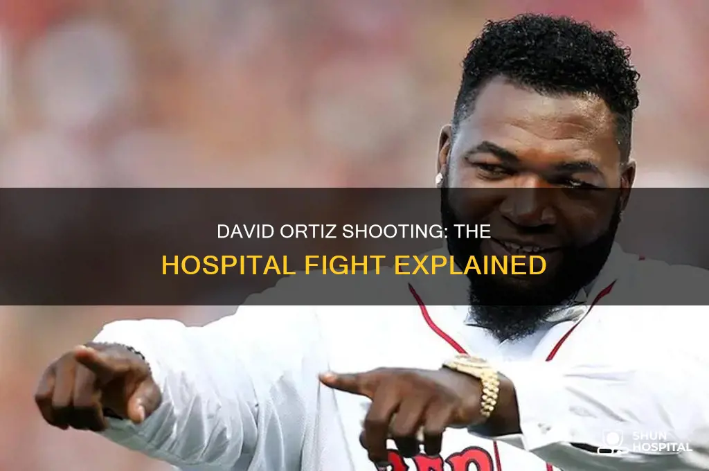 who was foghting over david ortiz in the hospital