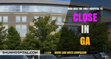 Georgia's First Hospital Closure: Uncovering the Historic Shutdown
