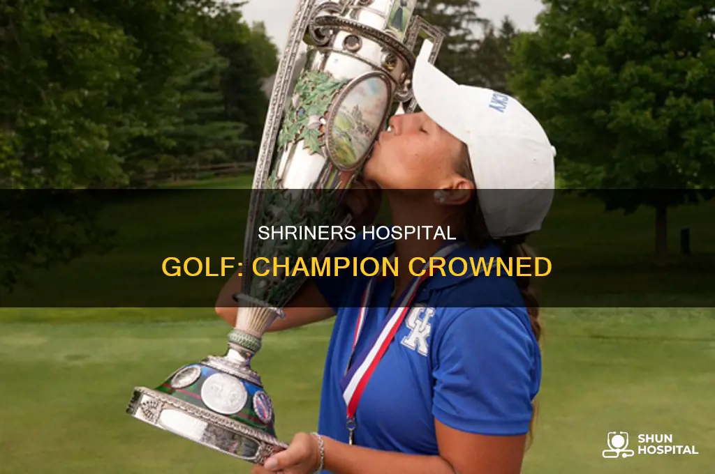 who won the shriners hospital golf tournament