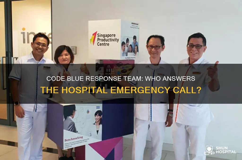 who would respond to a code blue in the hospital