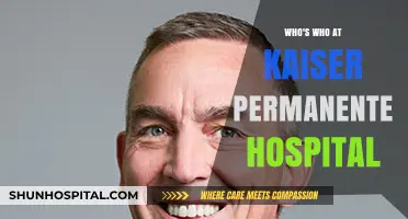 Kaiser Permanente Hospital: Key Personnel Guide