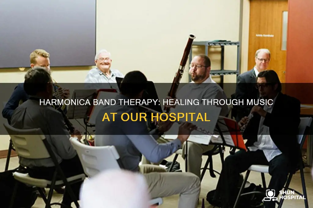 why a hospital has a harmonica band