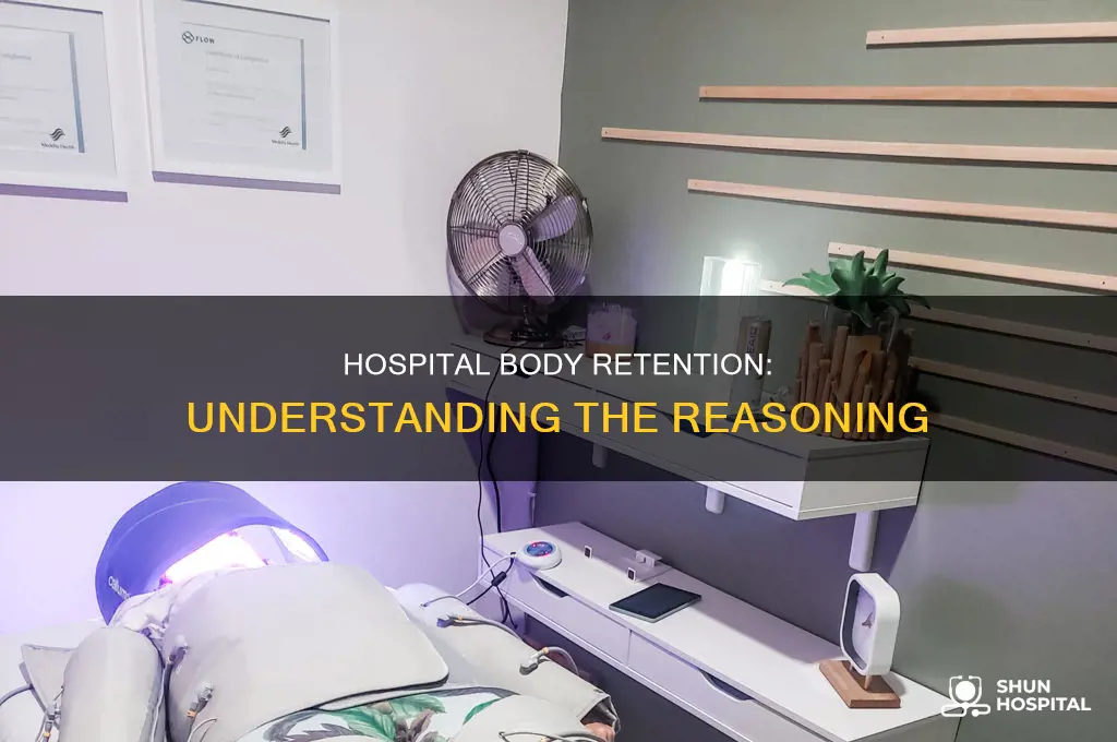 why are bodies kept at a hospital