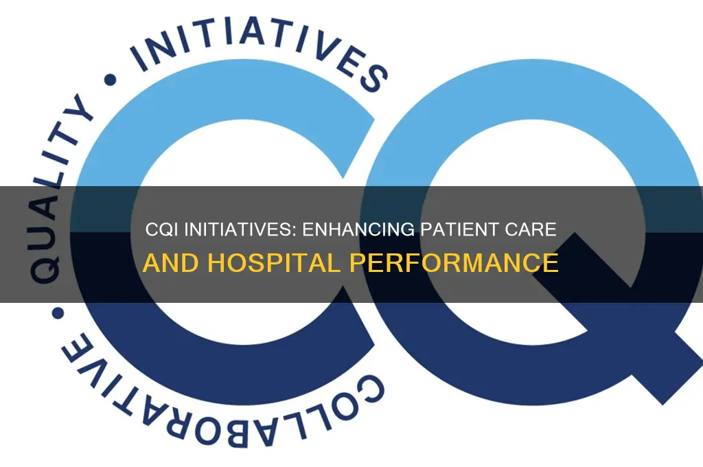why are cqi initiatives important for hospitals and health systems