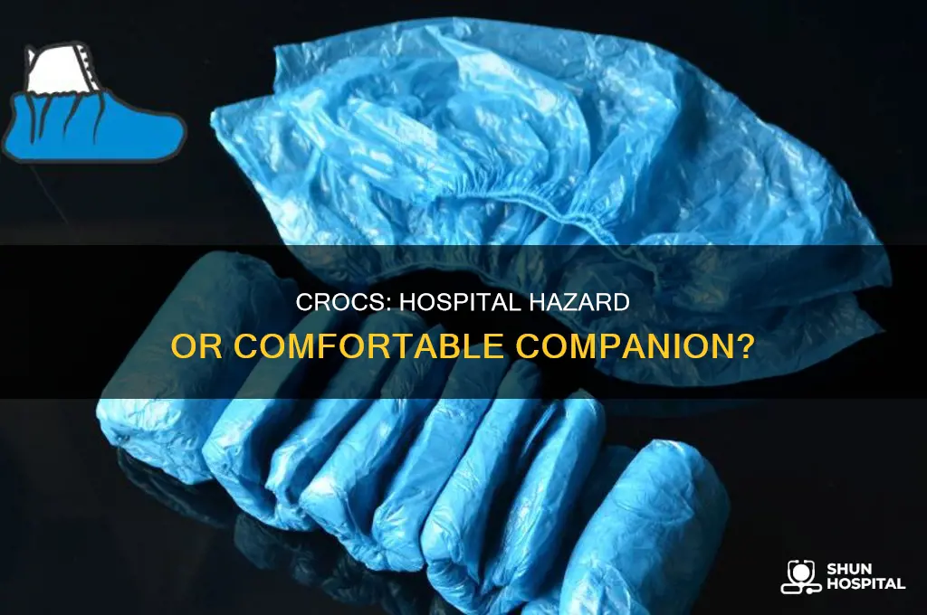 why are crocs not allowed in hospitals