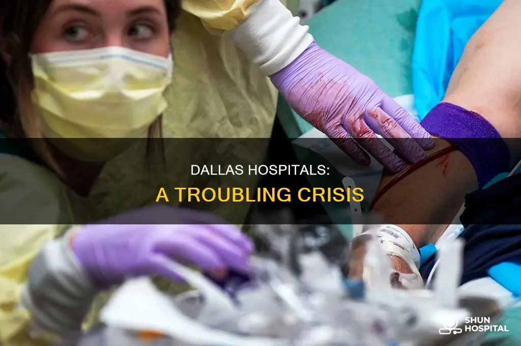 why are dallas area hospitals in trouble