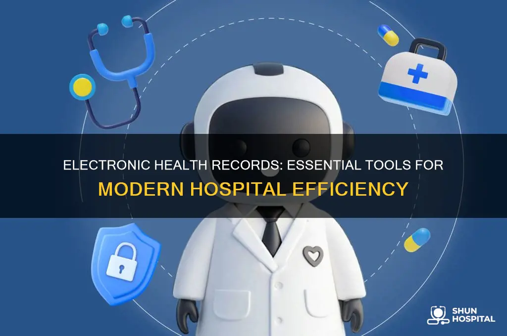 why are electronic health records vital for a hospital