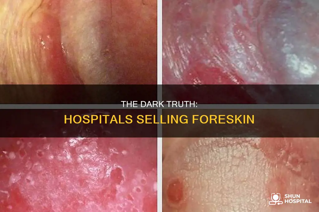 why are hospitals allowed to sell foreskin