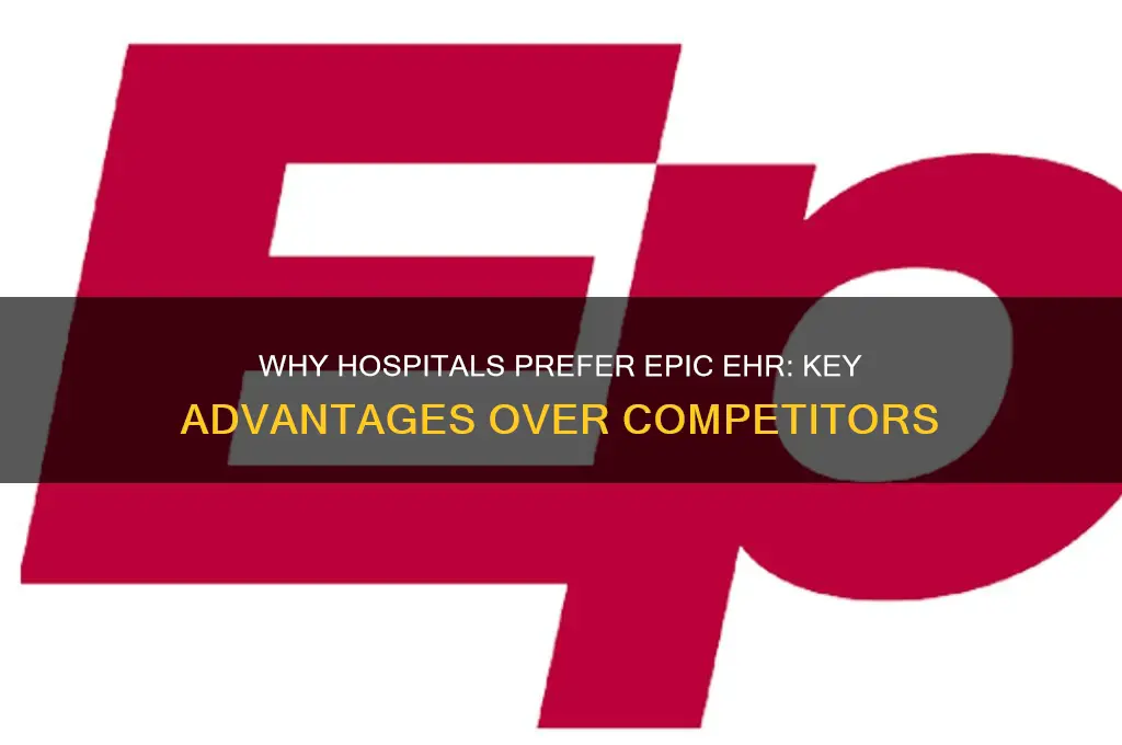 why are hospitals choosing epic over other ehr vendors