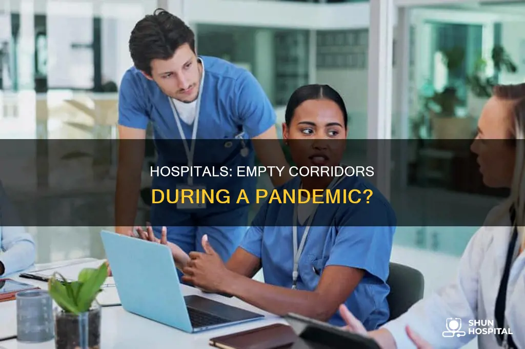 why are hospitals empty during a pandemic