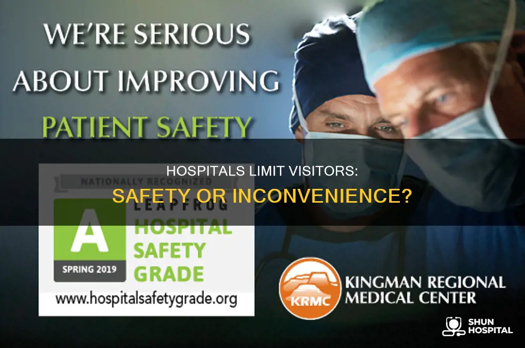why are hospitals only allowing one visitor