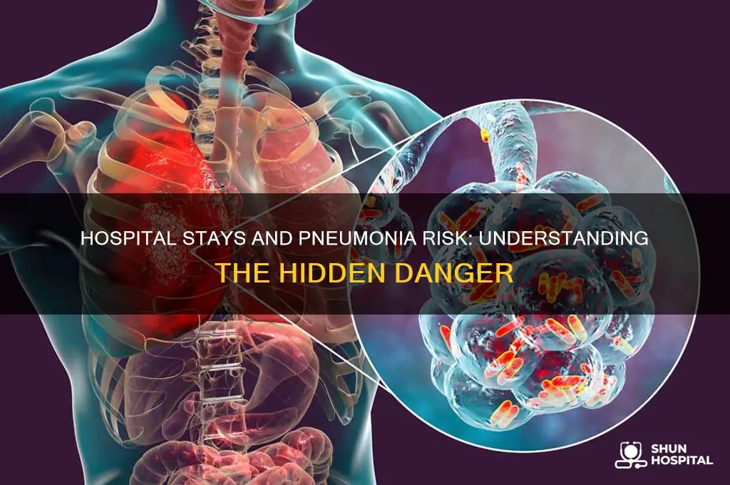 why are people in the hospital at risk for pneumonia