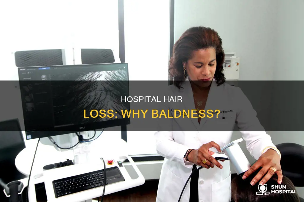 why are people in the hospital bald