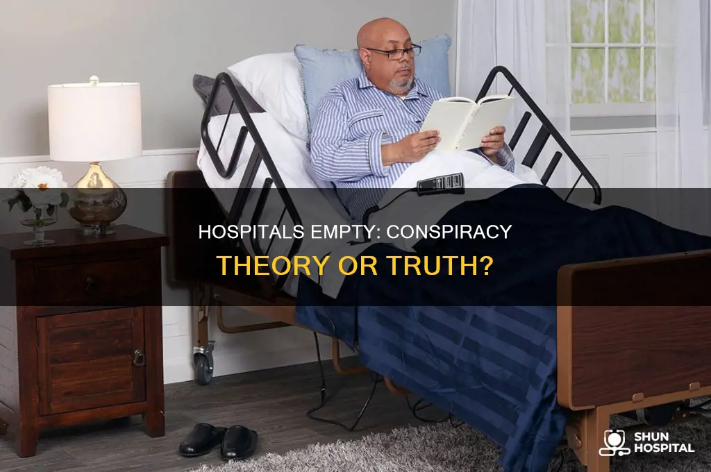 why are people saying hospitals are empty