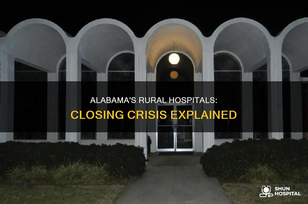 why are rural hospitals in alabama closing
