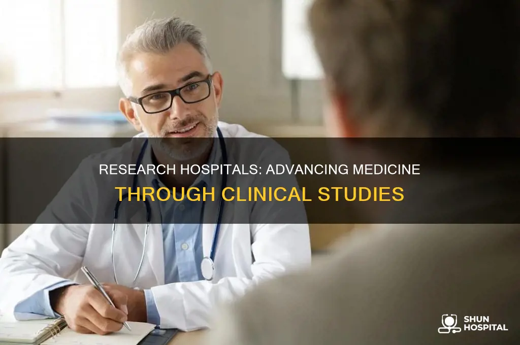 why are some hospitals considered research hospitals